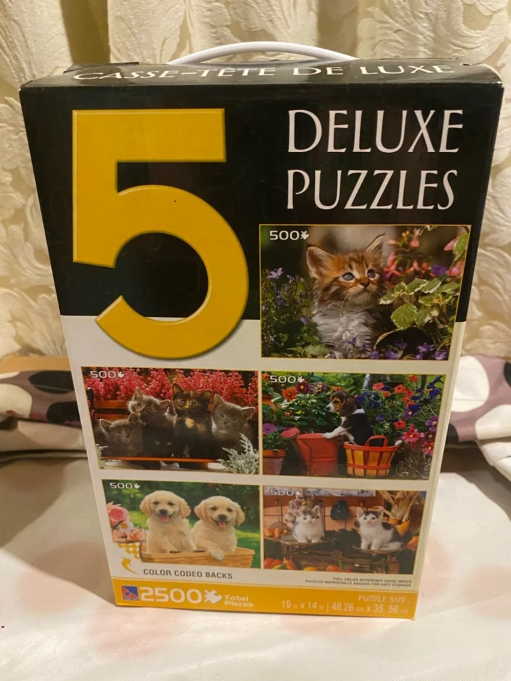 Deluxe 5-Pk Pets Puzzles